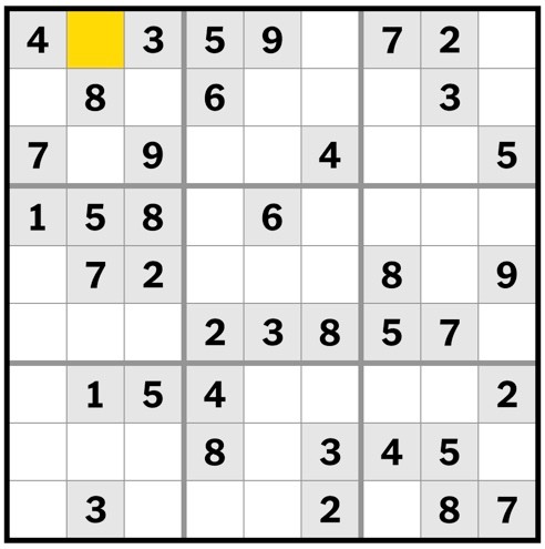 Get Unstuck: Learn Sudoku, or a Different New Game